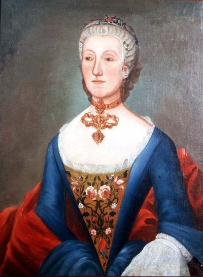 Retrato de Anne Elizabeth Amalie Berg (Simonsen) de Johan Christian Remin