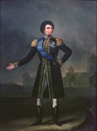 Karl XIV (aceite a bordo) de Johan Detloff Colberg