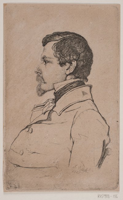 Retrato de Jacob Kornerup de Johan Frederik Busch