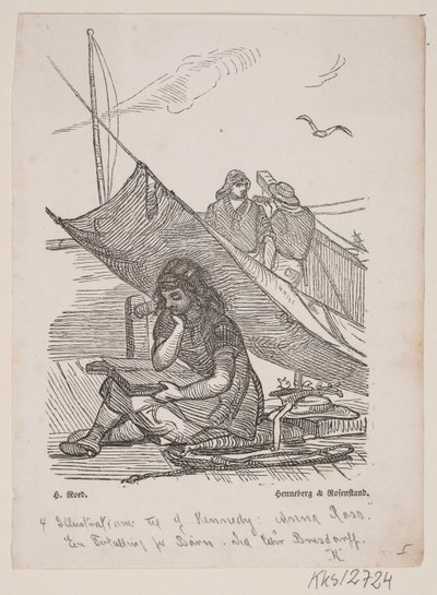 Ilustración para Kennedy, Anna Ross de Johan Frederik Rosenstand