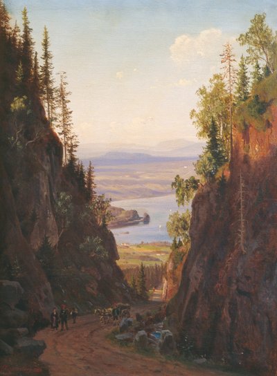 Paisaje de Krokkleiva de Johan Fredrik Eckersberg