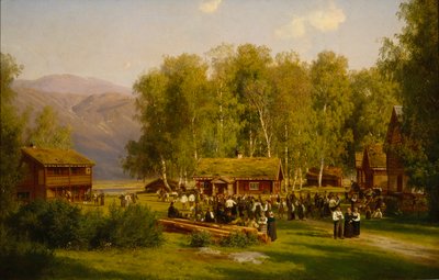 Fiesta de verano de Johan Fredrik Eckersberg