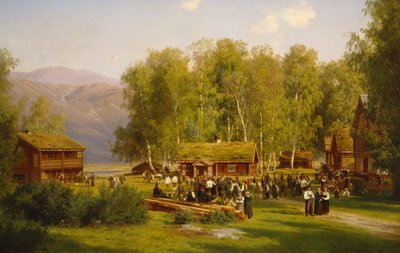 Fiesta de San Juan de Johan Fredrik Eckersberg