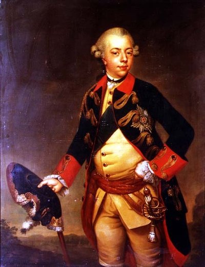 Retrato de Guillermo V de Nassau-Dietz, Príncipe de Orange de Johan Georg