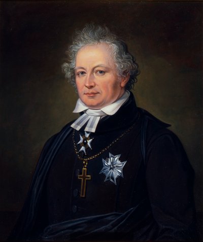 Esaias Tegnér, poeta y obispo sueco de Johan Gustaf Sandberg