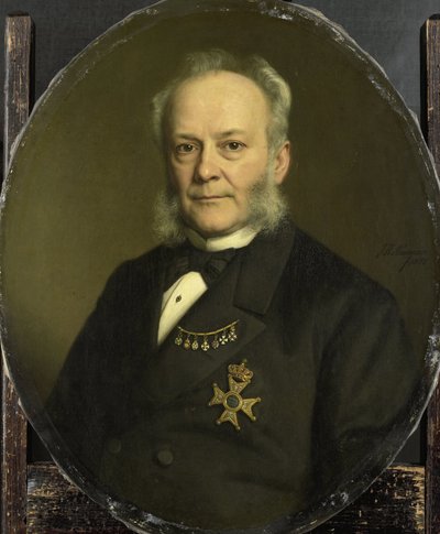 Pieter Mijer (1812-81). Gobernador general de las Indias Orientales Holandesas de Johan Heinrich Neuman