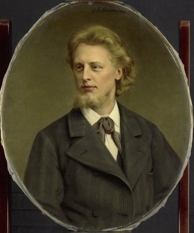 Retrato de Jacques Fabrice Herman Perk (1859-1881) de Johan Heinrich Neuman