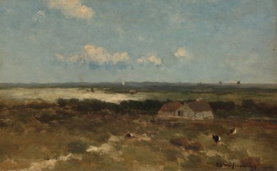 Paisaje de dunas de Johan Hendrik Weissenbruch