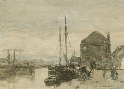 Vista de Turfmarkt y Eendjespoort en Haarlem
Vista del Turfmarkt con el Eendjespoort en Haarlem de Johan Hendrik Weissenbruch