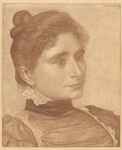 Retrato de Meta Cohen Gosschalk de Johan Henri Gustaaf Cohen Gosschalk