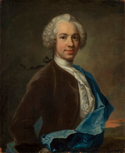 Secretario del Consejo Carl Fredrik Eckleff de Johan Henrik Scheffel
