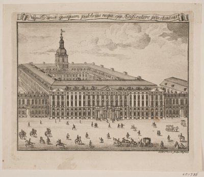 Castillo de Christiansborg de Johan Herman Thiele
