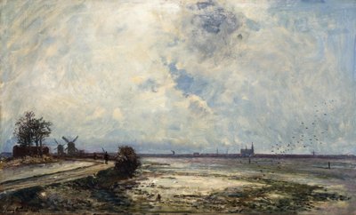 Paisaje holandés de Johan Jongkind