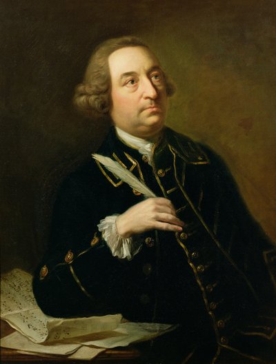 Retrato de John Christopher Smith, músico y amanuense de Handel de Johan Joseph Zoffany