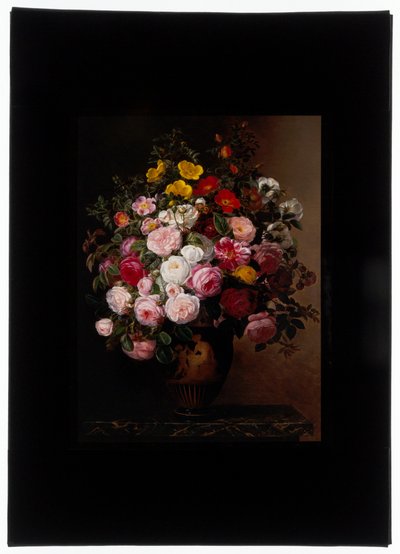 Bodegón de flores de Johan Laurents Jensen