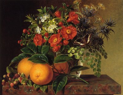 Naturaleza muerta de Johan Laurents Jensen