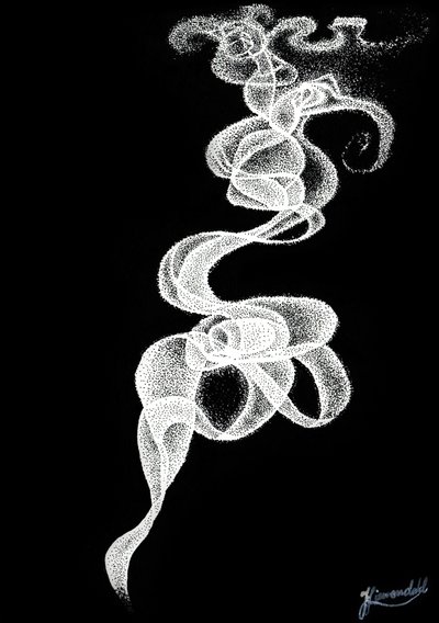 Elegante flujo de humo de Johan Liewendahl