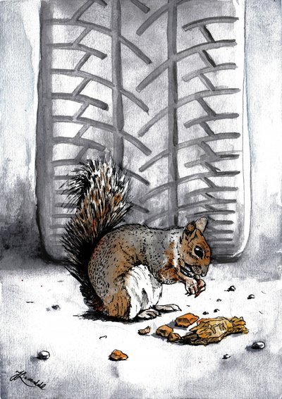«Squirrel», de Tire Track de Johan Liewendahl