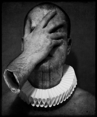 La muerte de un payaso (serie), 2014 (arte fotográfico arte digital) de Johan Lilja