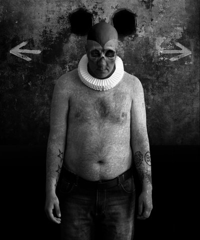 La muerte de un payaso (serie), 2014 (arte fotográfico arte digital) de Johan Lilja