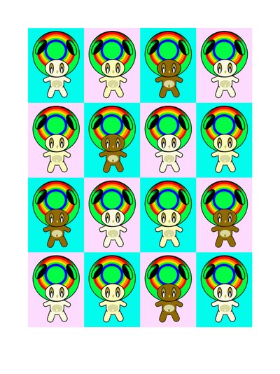Rainbow children, 2014 (arte digital) de Johan Lilja