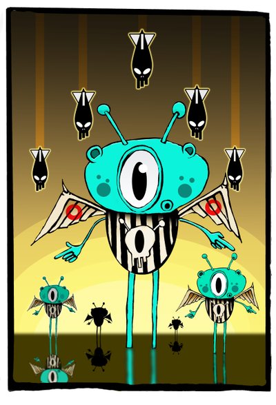 Extranjera del equipo, 2012 (ilustración) de Johan Lilja