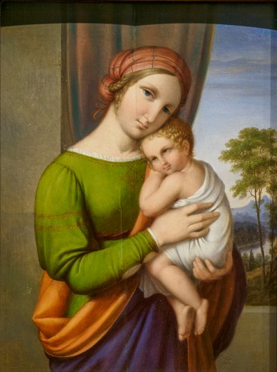 La Virgen y el Niño de Johan Ludvig Lund