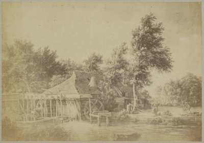 Fotoreproducción del cuadro "Un molino de agua" de Meindert Hobbema
Museo de Ámsterdam. Meindert Hobbema. - Le Moulin à eau. (título en el objeto) de Johan Marinus Schalekamp