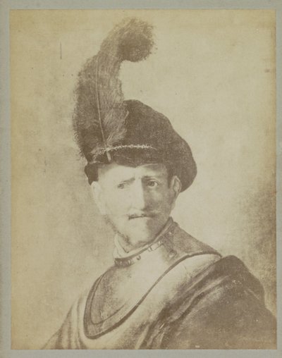 Fotoreproducción del cuadro "Retrato de un hombre, quizás el padre de Rembrandt, Harmen Gerritsz. van Rijn" de Rembrandt Harmensz. van Rijn
Museo de Ámsterdam. Rembrandt. - Tête d