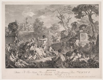 Bacanal de Johan Martin Preisler