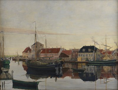 Puerto de Randers de Johan Rohde