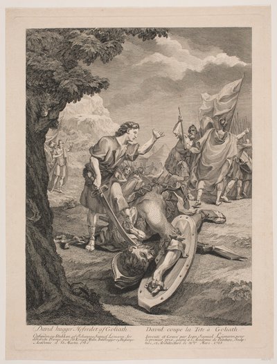 David y Goliat de Johan Samuel Lymann