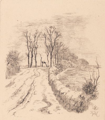 Alameda en Vallø de Johan Thomas Lundbye