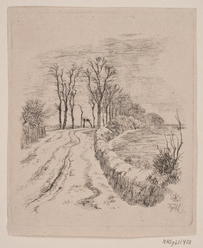 Alameda en Vallø de Johan Thomas Lundbye