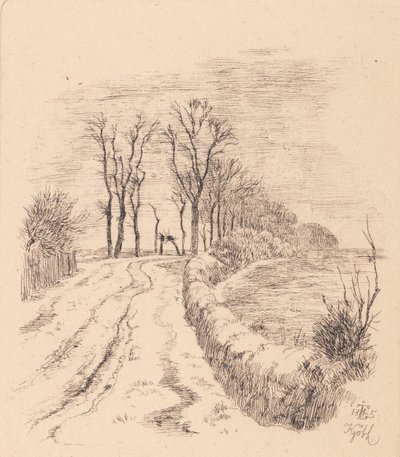 Alameda en Vallø de Johan Thomas Lundbye