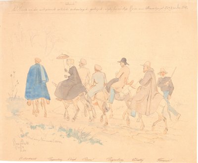 Viajeros daneses de excursión de Johan Thomas Lundbye