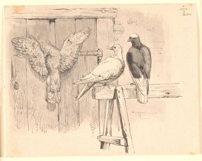 Las palomas de Johan Thomas Lundbye