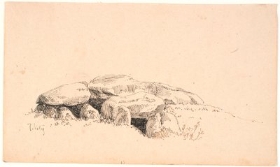 Un dolmen largo de Johan Thomas Lundbye