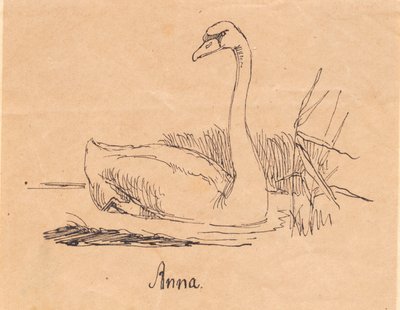 Un Cisne de Johan Thomas Lundbye