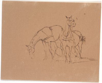 Carruaje de caballos de Johan Thomas Lundbye