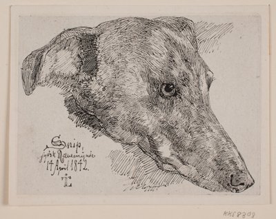Cabeza de perro, Snip de Johan Thomas Lundbye