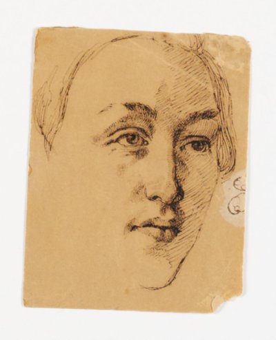 Retrato de mujer de Johan Thomas Lundbye