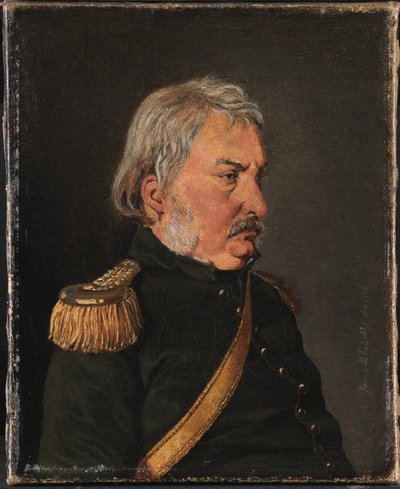 Coronel Joachim Theodor Lundbye, padre del artista de Johan Thomas Lundbye
