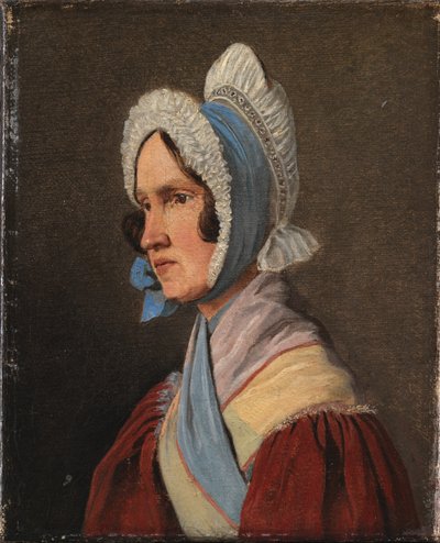 Coronel Cathrine Lundbye, nacida Bonnevie, madre del artista de Johan Thomas Lundbye