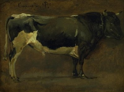 Toro de manchas negras de Johan Thomas Lundbye