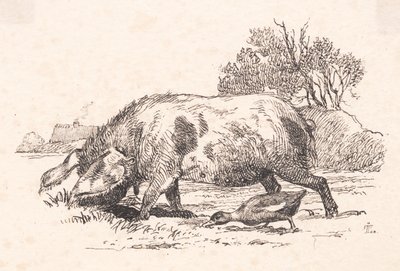 El cerdo y el pato de Johan Thomas Lundbye