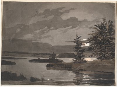 Vista desde Auderød hacia Sonnerup de Johan Thomas Lundbye
