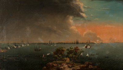 Segunda Batalla Ruso-Sueca de Svensksund el 10 de julio de 1790 de Johan Tietrich Schoultz