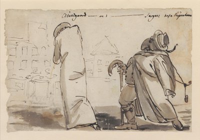 Abildgaard y Sergell visitan Copenhague de Johan Tobias Sergel