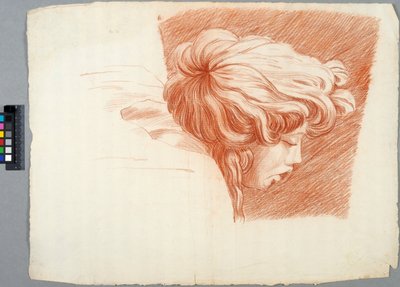 Akademiezeichnung (Detail) de Johan Tobias Sergel